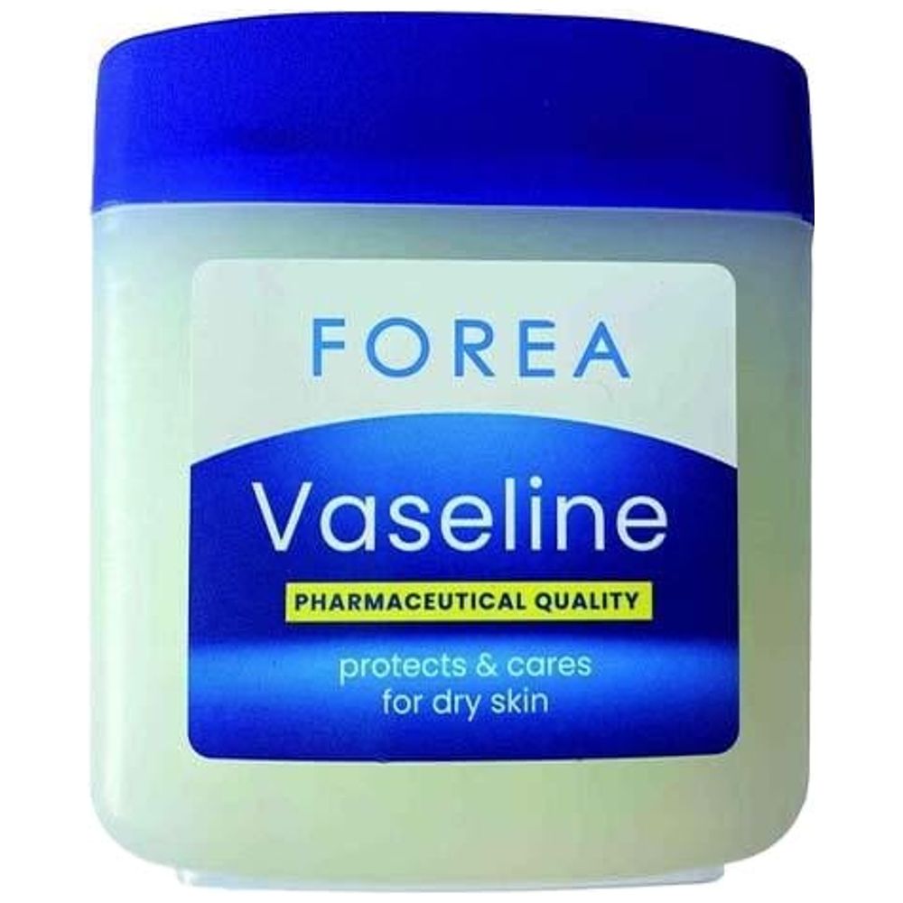 Vaseline Forea Petroleum Jelly - Moisturizes and protects dry skin, leaving it soft and comfortable, 125 ml
