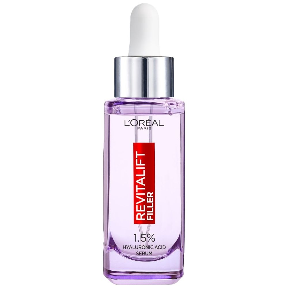 L'Oreal Paris Revitalift Filler 1.5% Hyaluronic Acid Serum - علاج مضاد للتجاعيد للوجه، 30 مل