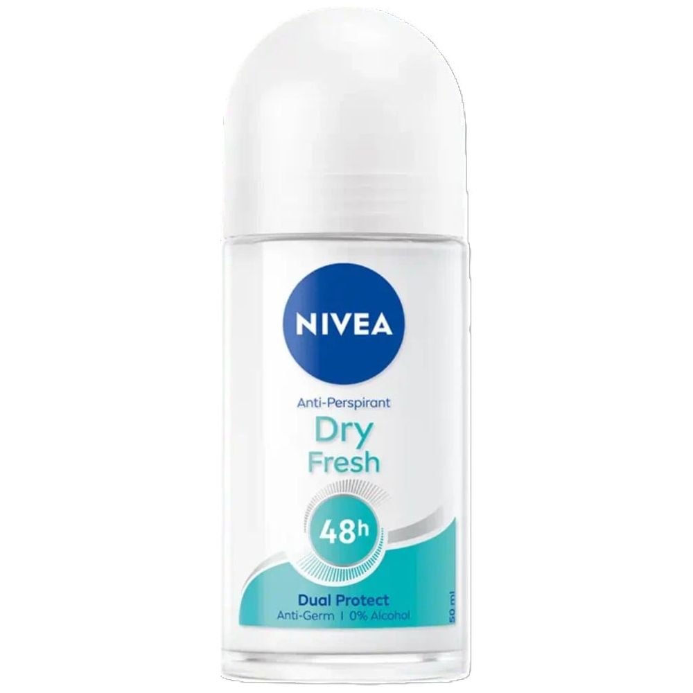 Dry Fresh by Nivea for Women - Antiperspirant Roll-On, 50 ml