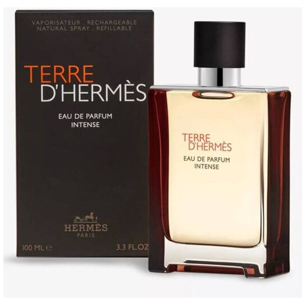 Terre D'Hermes by Hermes for Men - Eau de Parfum Intense, 100 ml