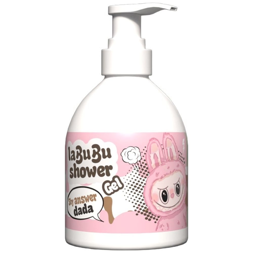 Beauty Legend Labubu Shy Answer Dada Shower Gel - Cleanses the body of impurities and leaves your skin soft, Pink
