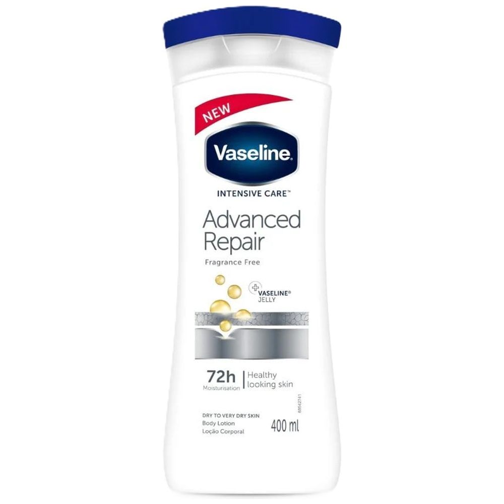 Vaseline Intensive Care Advanced Repair Lotion - Deeply moisturizes dry and sensitive skin, 400 ml