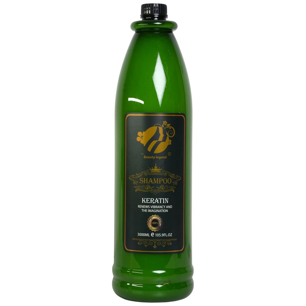 Beauty Legend Keratin Conditioner - Moisturizes, Softens, and Repairs Split Ends, 3000 ml