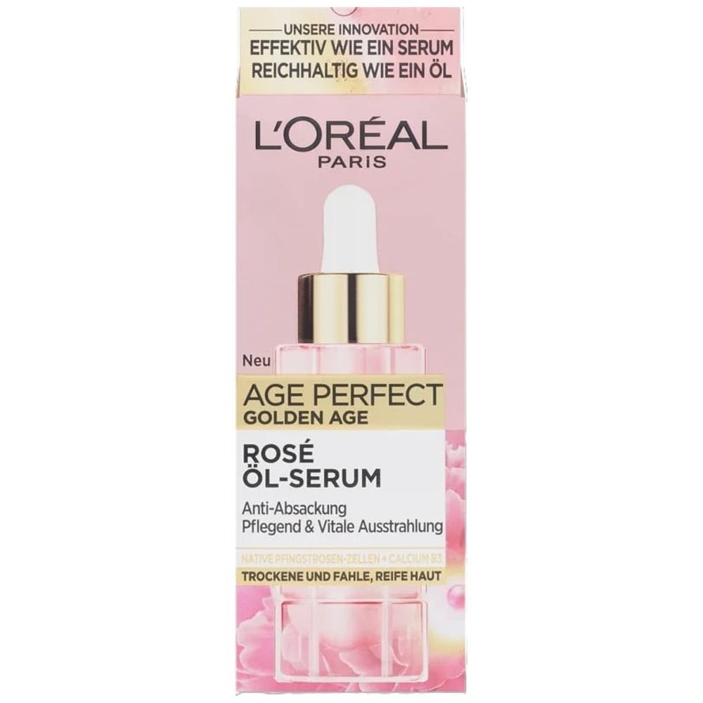 L'Oreal Paris Age Perfect Golden Age Rosy Oil-Serum - مضاد للترهل، 30 مل
