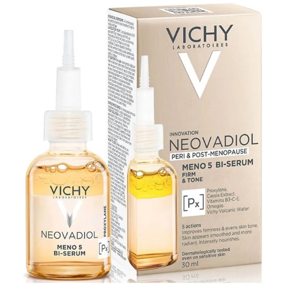 Vichy Neovadiol Meno 5 Anti-Aging Serum - Hydrates the skin and improves firmness and radiance, 30 ml