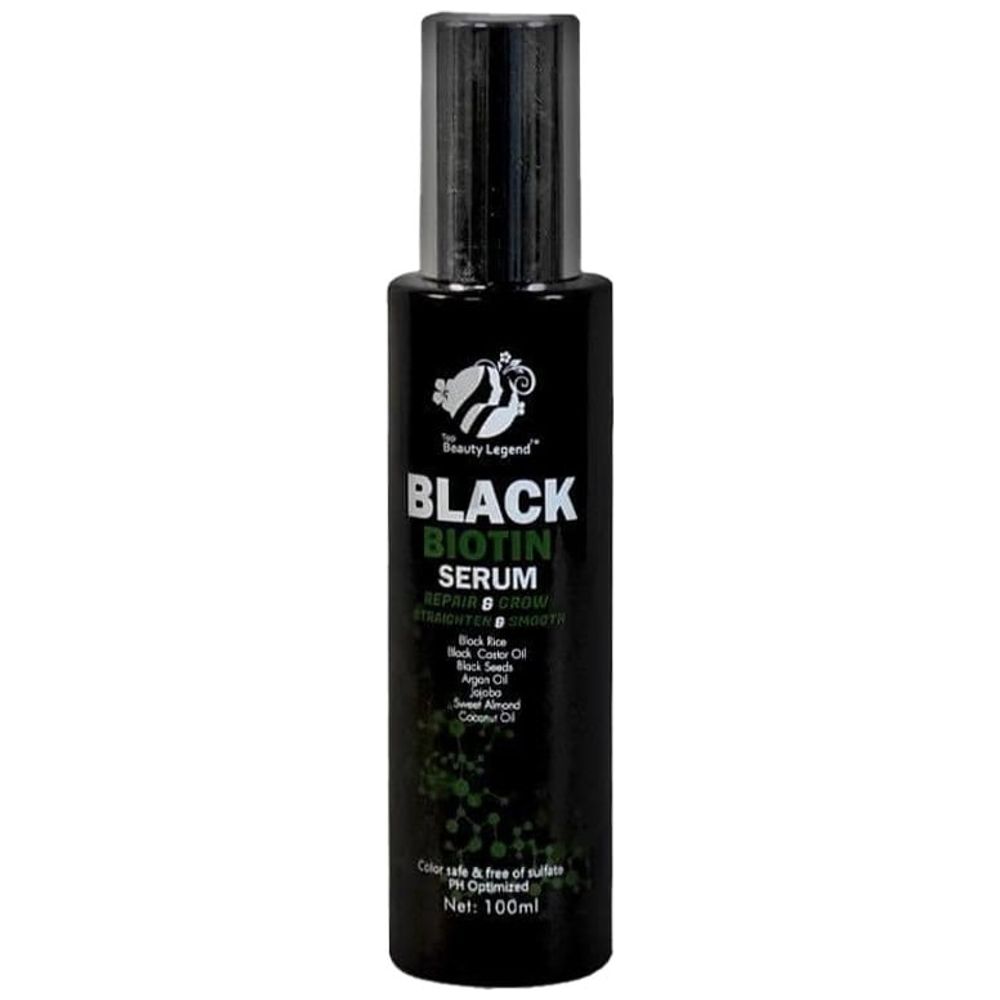 Beauty Legend Black Biotin Hair Serum - Strengthens and maintains hair color, 100 ml