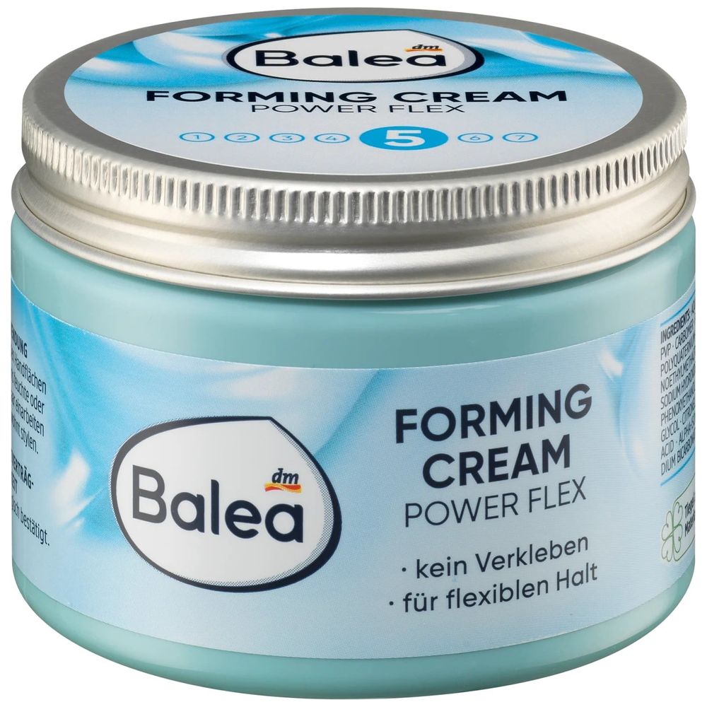 Balea Balea Power Flex Styling Cream 5 - Provides flexible and natural hold for hair, 150 ml 150 ml