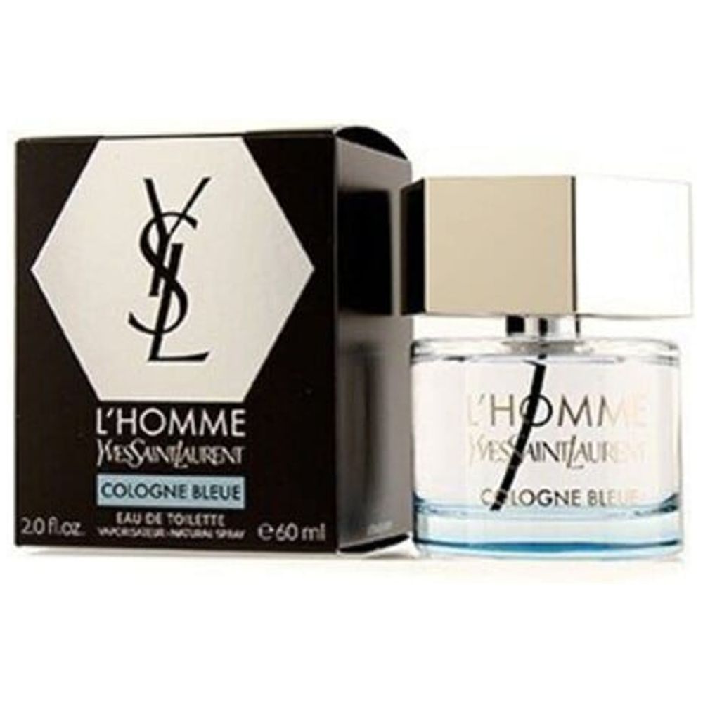 Elryan - Yves Saint Laurent L’Homme Cologne Bleue Eau de Toilette for Men - 60ml