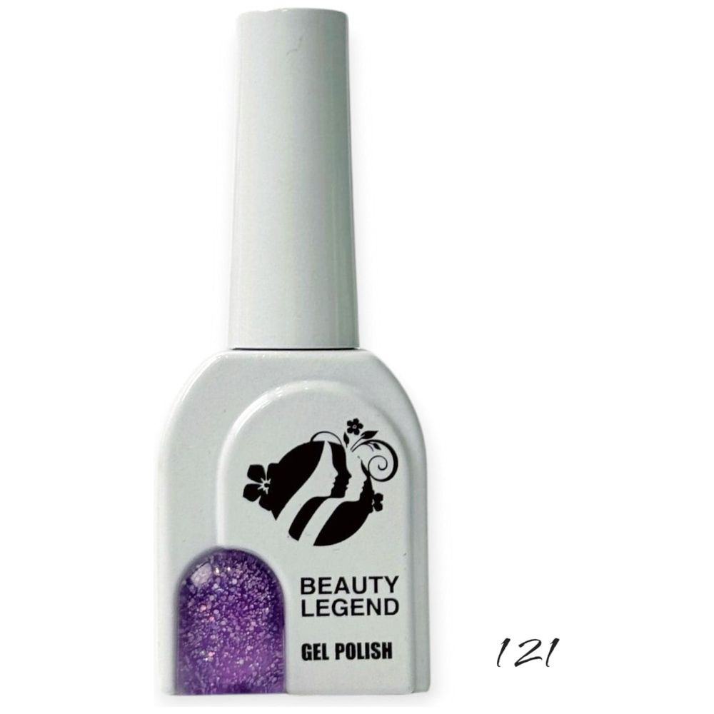 Beauty Legend Nail Gel Polish - Long-lasting with a glossy & chip-resistant finish, 121
