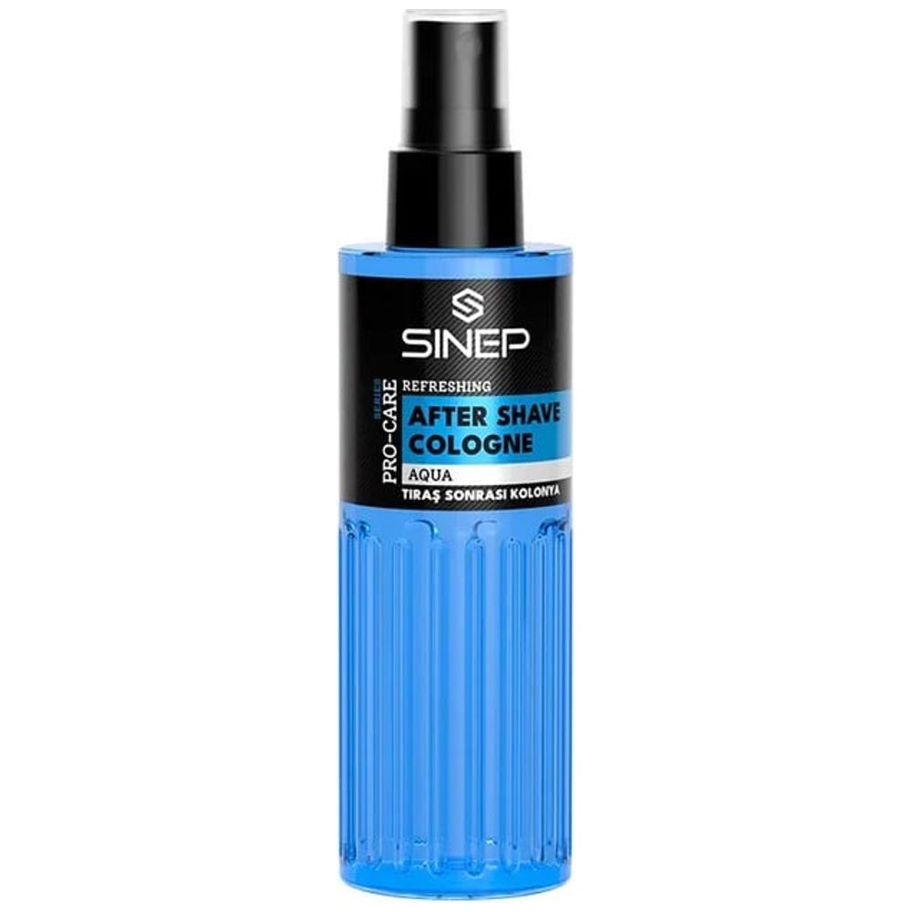SINEP Pro-Care Aqua After Shave Cologne - refreshing marine scent after shave, 150 ml