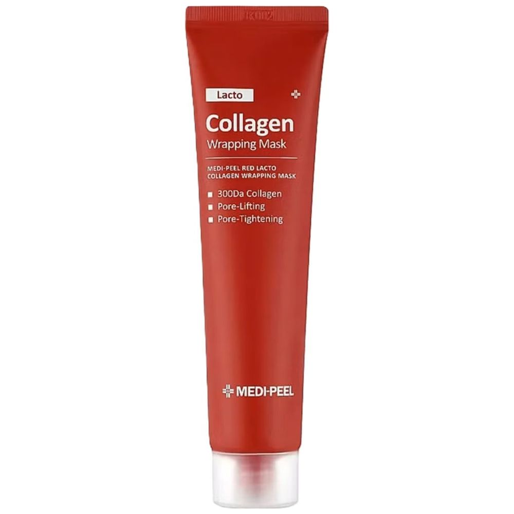 Medi-Peel Red Lacto Collagen Wrapping Mask - Pore Tightening and Firming Treatment, 70 ml