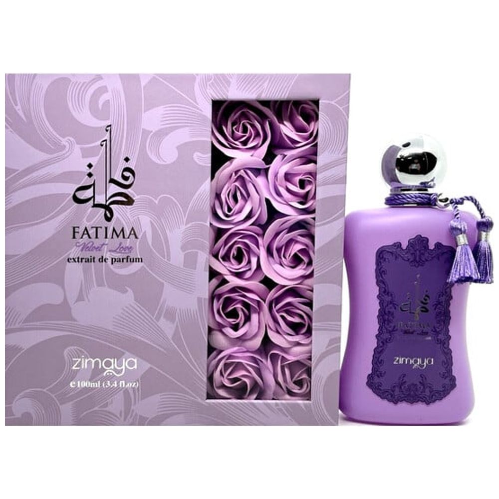 Fatima Velvet Love by Zimaya for Women - Extrait de Parfum, 100ml