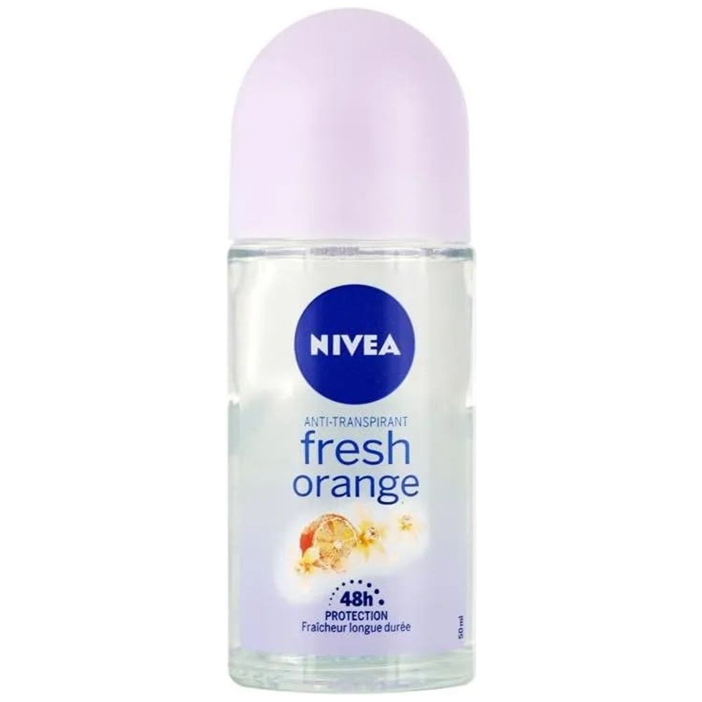 Fresh Orange by Nivea for Women - Antiperspirant Roll-On, 50 ml