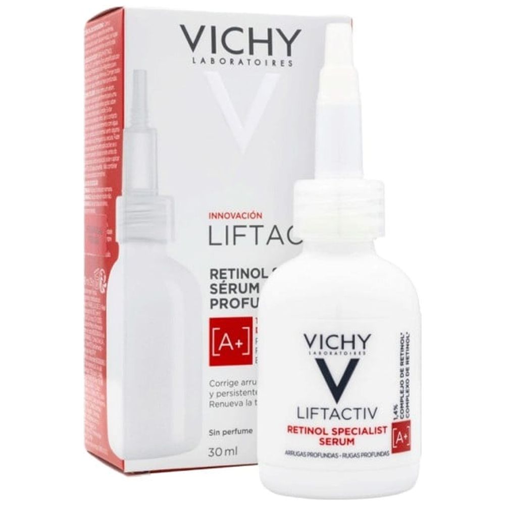 Vichy Liftactiv Retinol Specialist Serum for Deep Wrinkles - Reduces wrinkles and improves skin elasticity, 30 ml