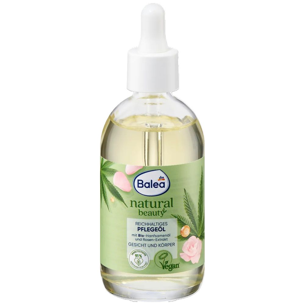 Balea Balea Natural Beauty Serum Oil - Moisturizes and leaves skin soft and supple, 100 ml 100 ml