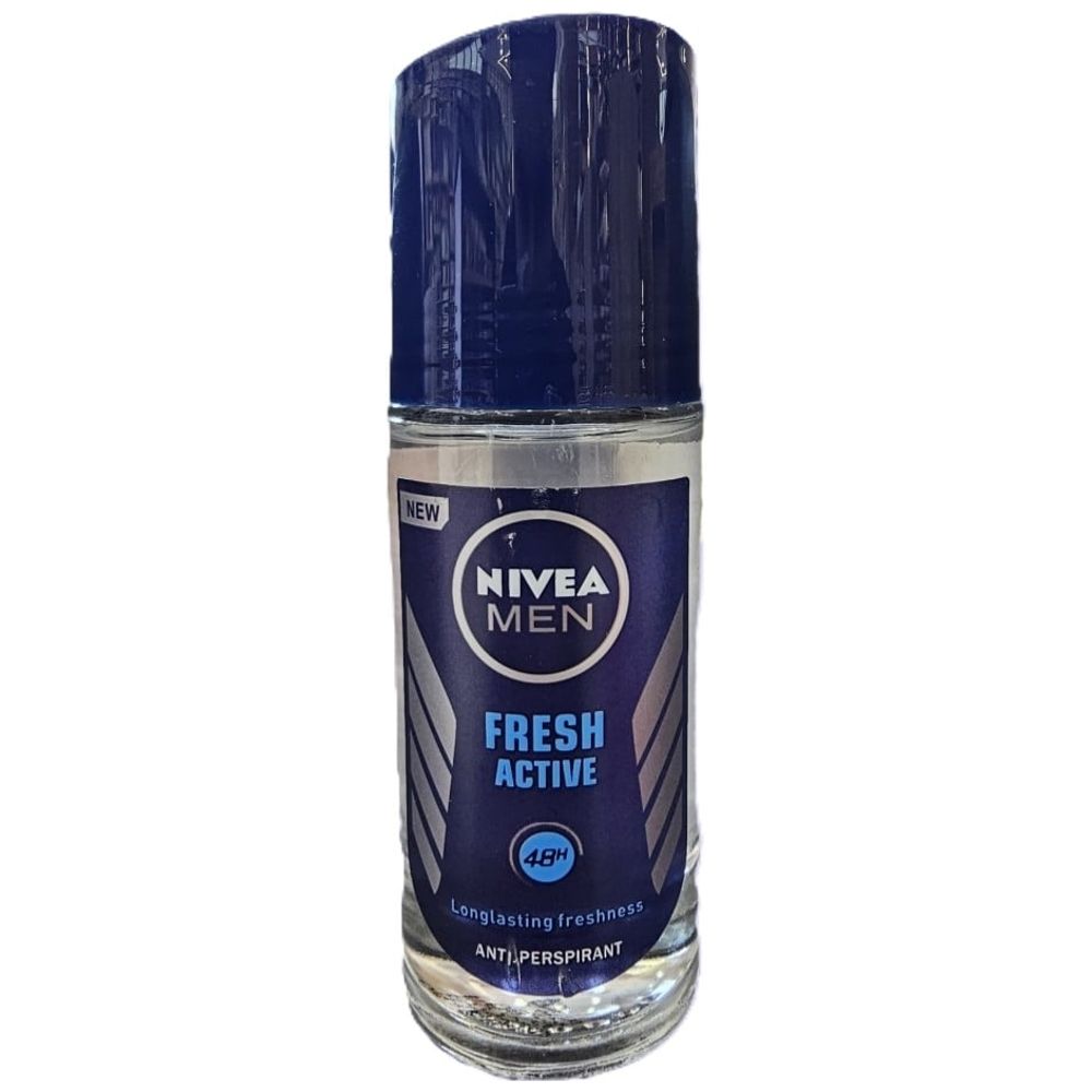 Men Fresh Active من نيفيا للرجال - مضاد للتعرق رول أون، 50 مل