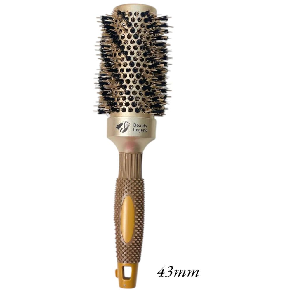 Beauty Legend Hair Brush - rotating design for ideal styling control - Gold, 43 mm
