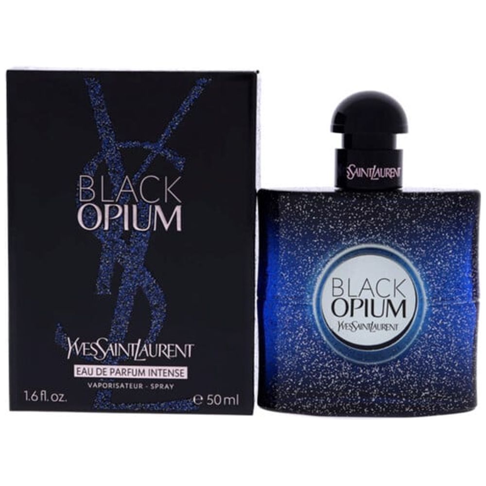 Black Opium by Yves Saint Laurent for Women - Eau de Parfum Intense, 50ml