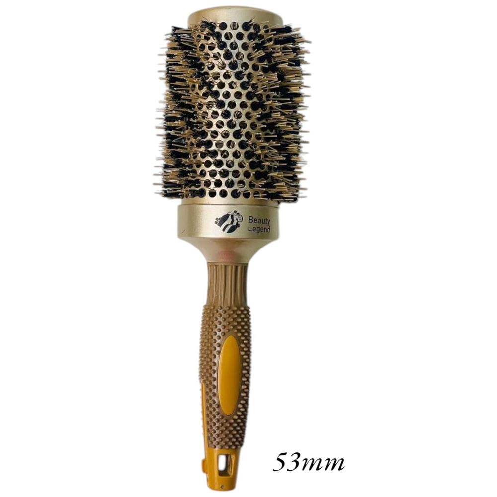 Beauty Legend Hair Brush - rotating design for ideal styling control - Gold, 53 mm