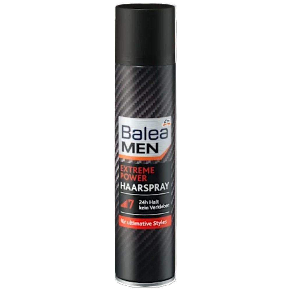 Balea Men Extreme Power 7 Hairspray - Extra Strong Hold, 300 ml