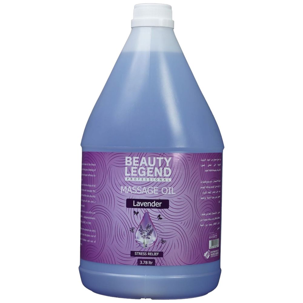 Beauty Legend Lavender Body Oil - body care massage oil, 3.78 L