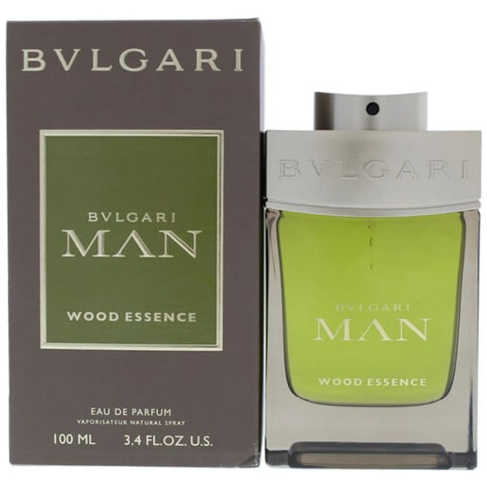 Man Wood Essence by Bvlgari for Men - Eau de Parfum, 100 ml