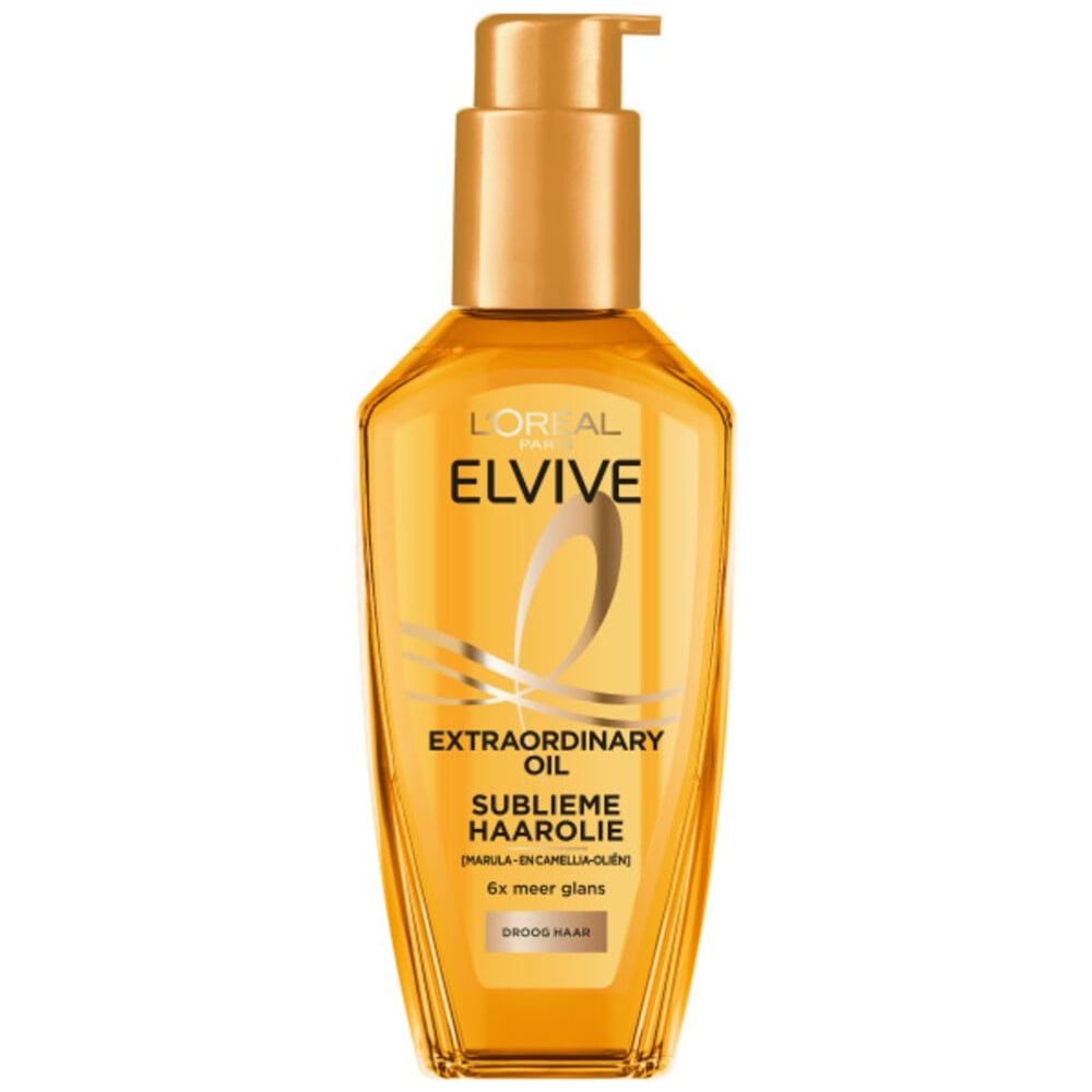 L'Oréal Paris Elvive Extraordinary Oil Serum for Dry Hair - Nourishes hair and adds softness and shine, 100 ml