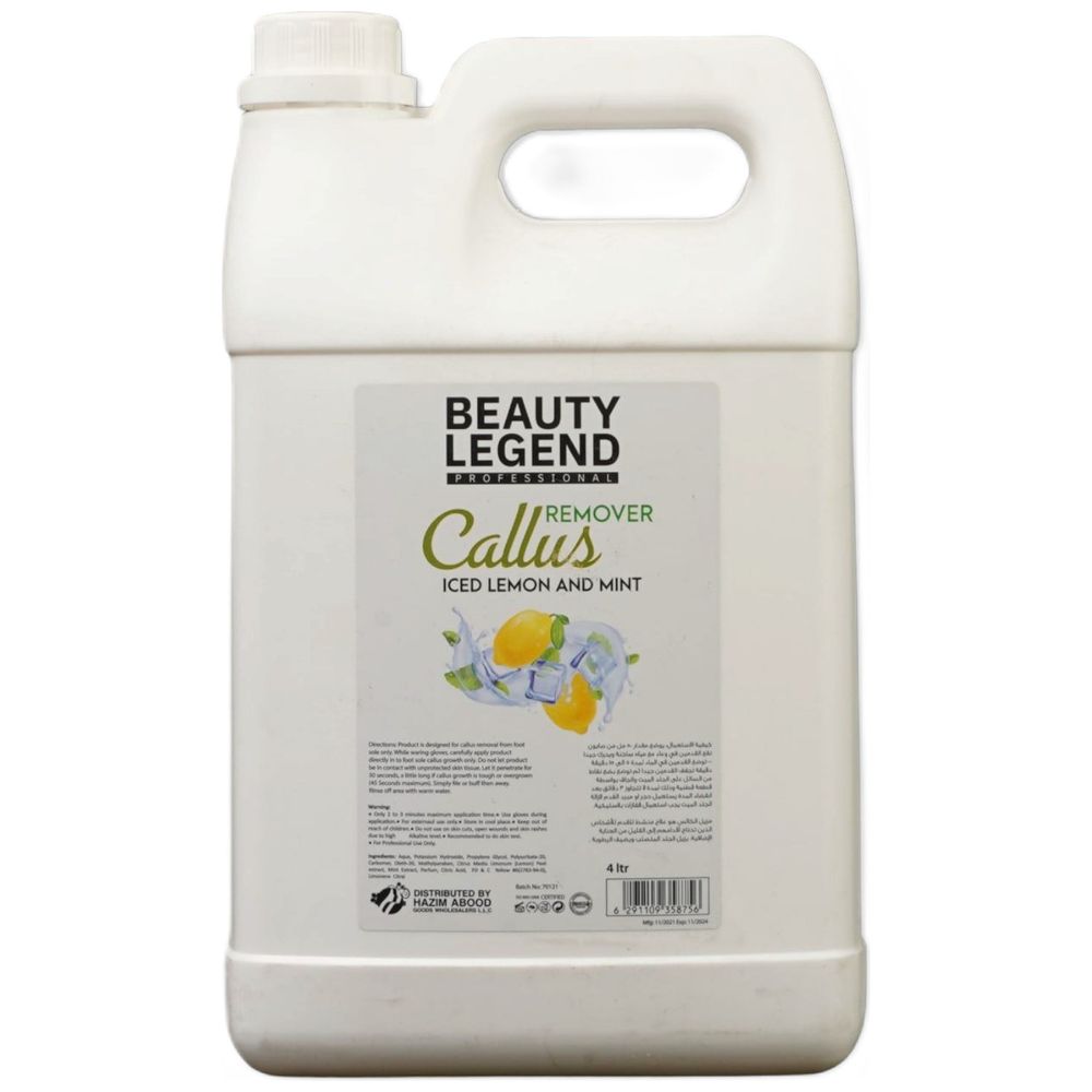 Beauty Legend Beauty Legend Callus Foot Remover - removes dead and rough skin from heels, 4 L 4 L