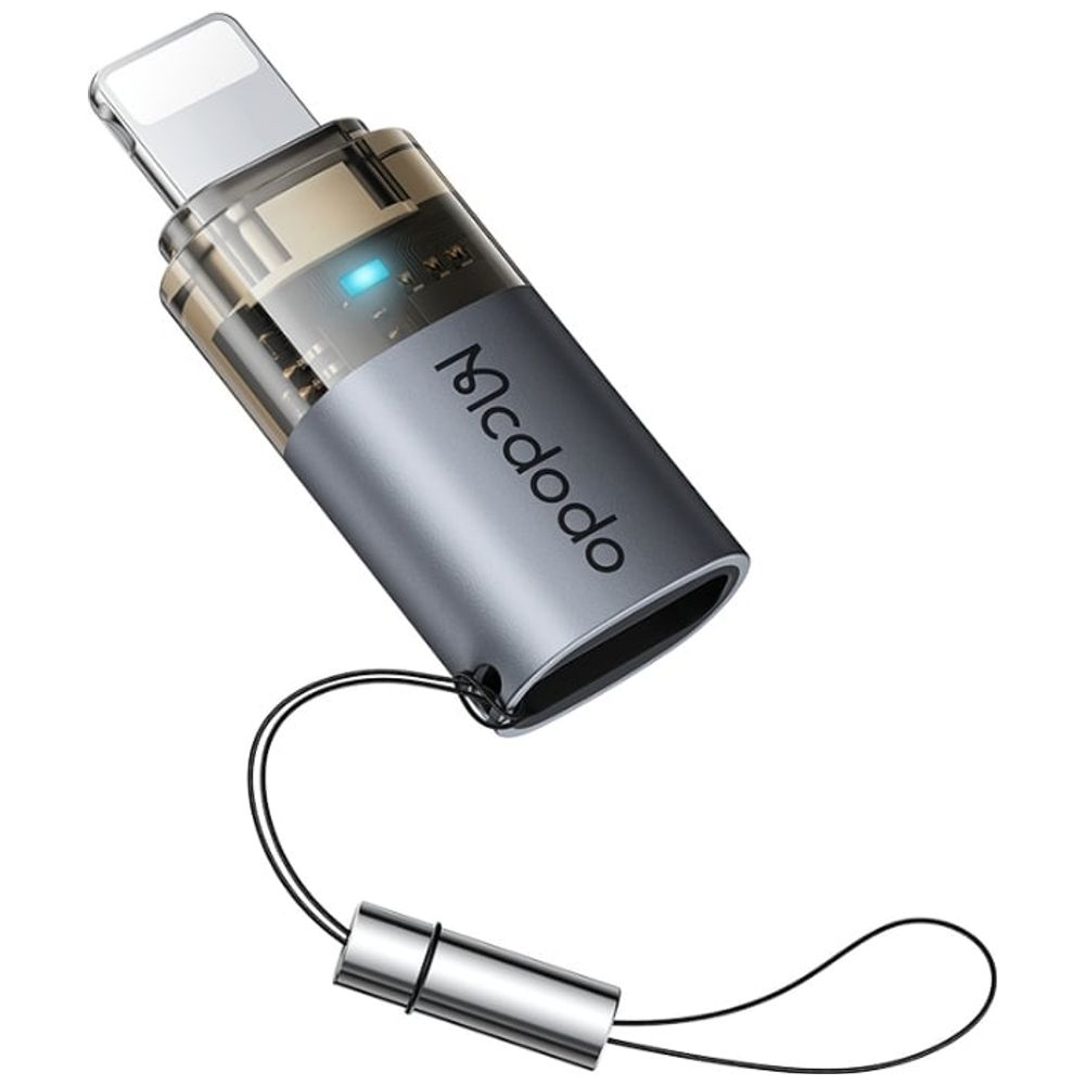 Mcdodo McDodo USB-C to Lightning Adapter - 36W Charging Power - Indicator Light - Gray 36W – 5,250 IQD Iraq