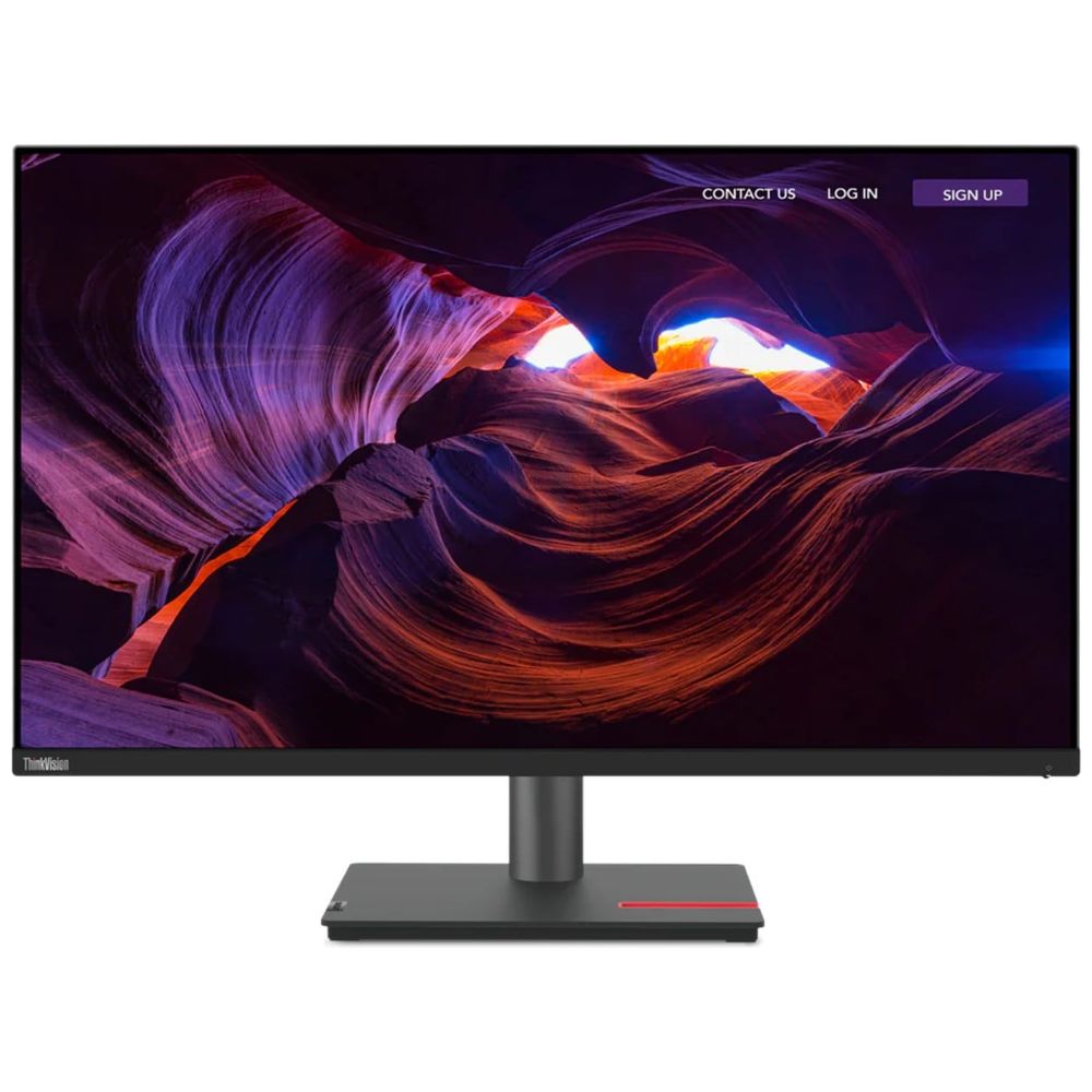 Lenovo Lenovo 31.5-inch 63D1RAT1UK Monitor - 4K Resolution - 60Hz Refresh Rate - 100W Thunderbolt 4 Port 31.5-inch, 4K, 60Hz