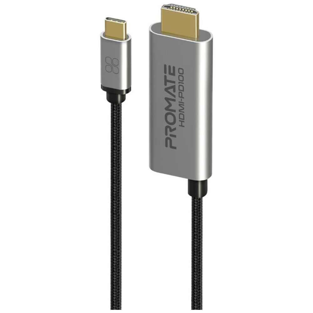 Promate HDMI to USB-C Cable - 1.8m - Black 1.8m – 40,000 IQD Iraq