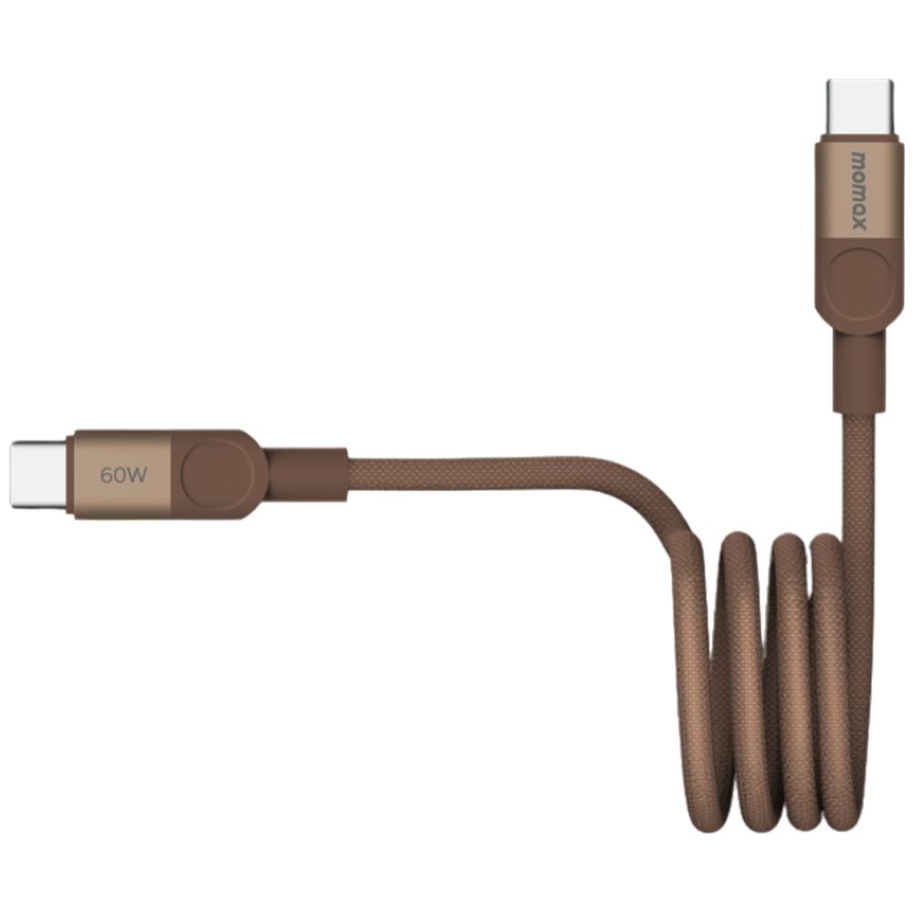 Momax Momax USB-C to USB-C Magnetic Cable - 100W - 1 Meter - Black 100W, 1 Meter – 11,750 IQD Iraq