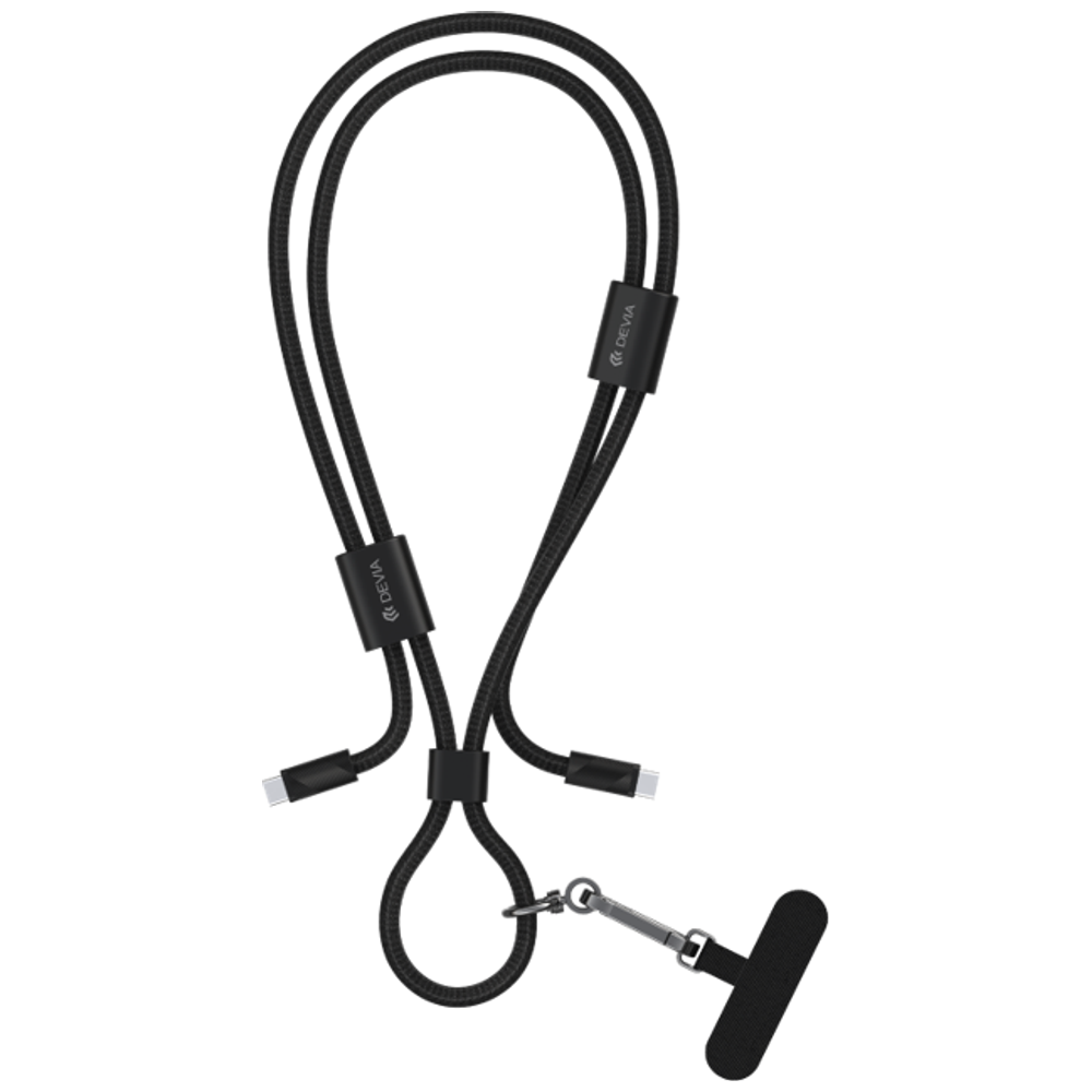 Devia Charging Cable - USB-C to USB-C - 60W Fast Charging - 1.6m - Black 60W, 1.6m – 20,000 IQD Iraq