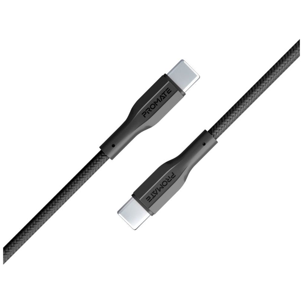 Promate Promate USB-C to USB-C Charging Cable - 60W - 1 m - Black 60W, 1m