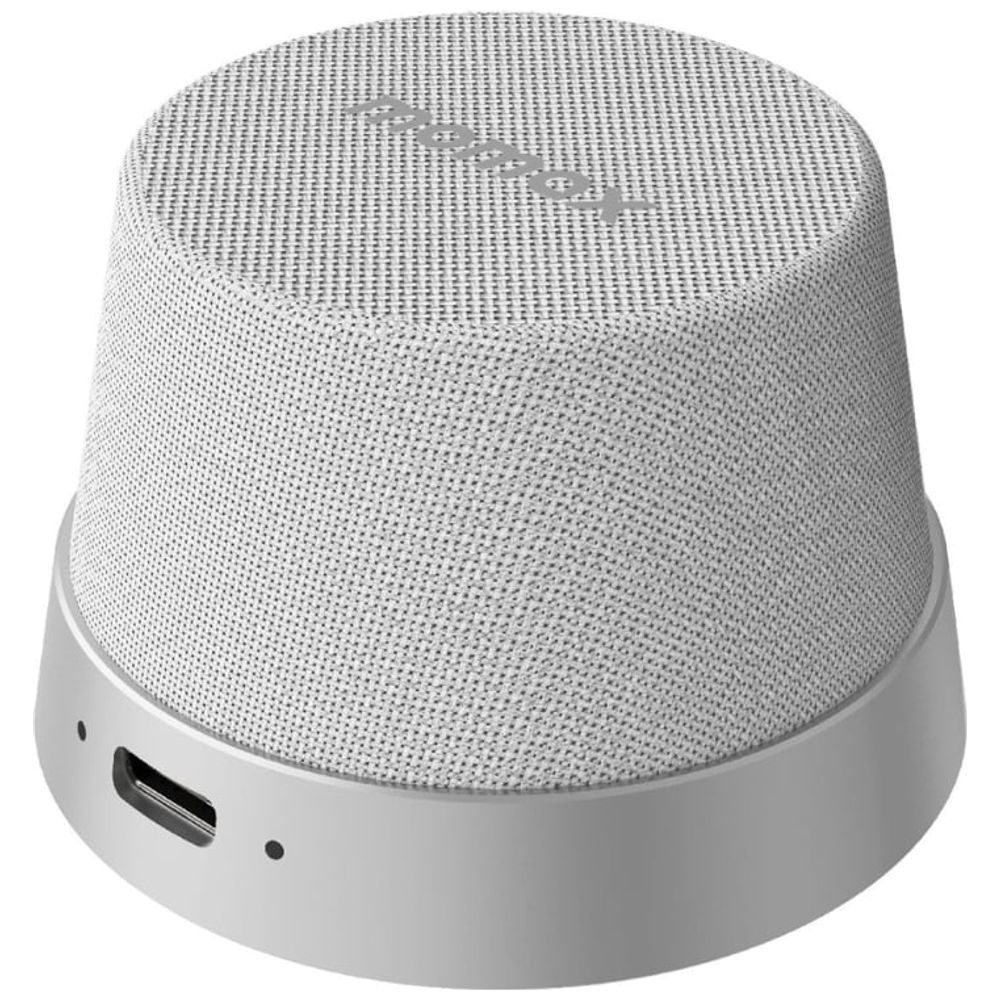 Momax Momax Portable Wireless Speaker - Magnetic Mount - TWS Technology - IPX6 Waterproof - 12 Hour Battery - Silver 12 Hour – 35,000 IQD Iraq