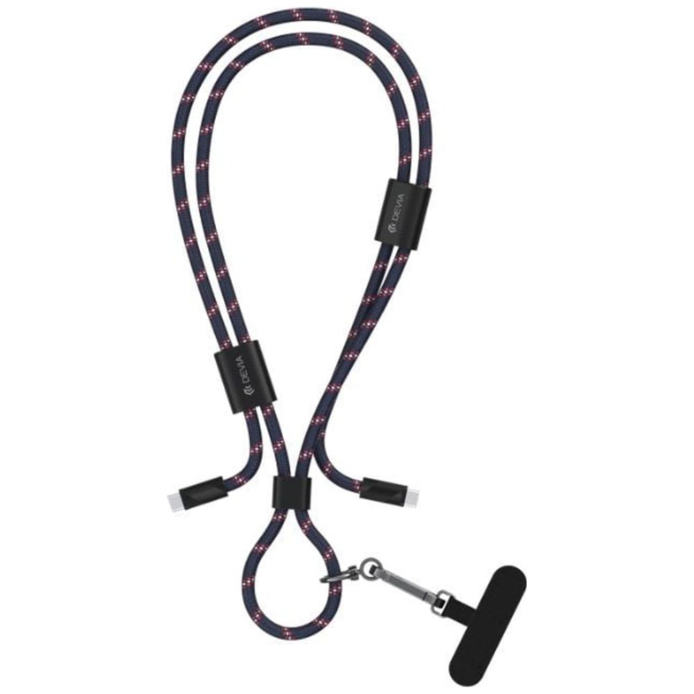 Devia Charging Cable - USB-C to USB-C - 60W Fast Charging - 1.6m - Blue 60W, 1.6m – 20,000 IQD Iraq