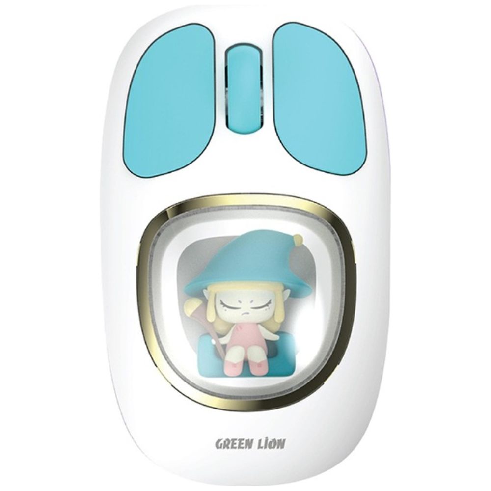 Green Lion Moosh Wireless Mouse - Connects to 3 Devices - 1200 DPI - White 1200 DPI – 8,000 IQD Iraq