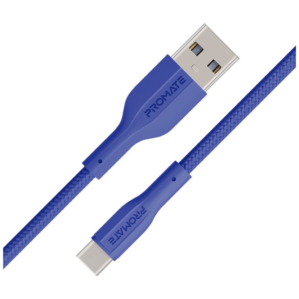 Promate Promate USB-A to USB-C Charging Cable - 1 m - Navy 1m – 10,000 IQD Iraq