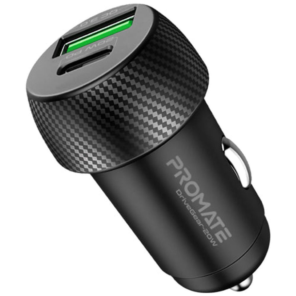 Promate Promate Car Charger - 20W - Black 20W – 13,000 IQD Iraq