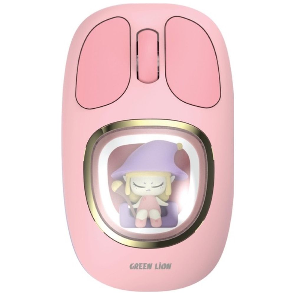 Green Lion Moosh Wireless Mouse - Connects to 3 Devices - 1200 DPI - Pink 1200 DPI – 8,000 IQD Iraq