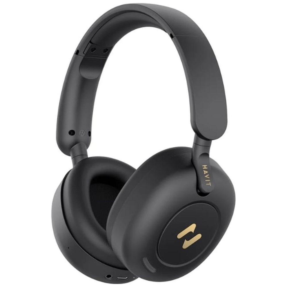 Havit Havit H682BT Pro Wireless Over-Ear Headphones - Bluetooth 5.3 - ANC Noise Cancelling - 25 Hour Battery Life - Black 25-hour