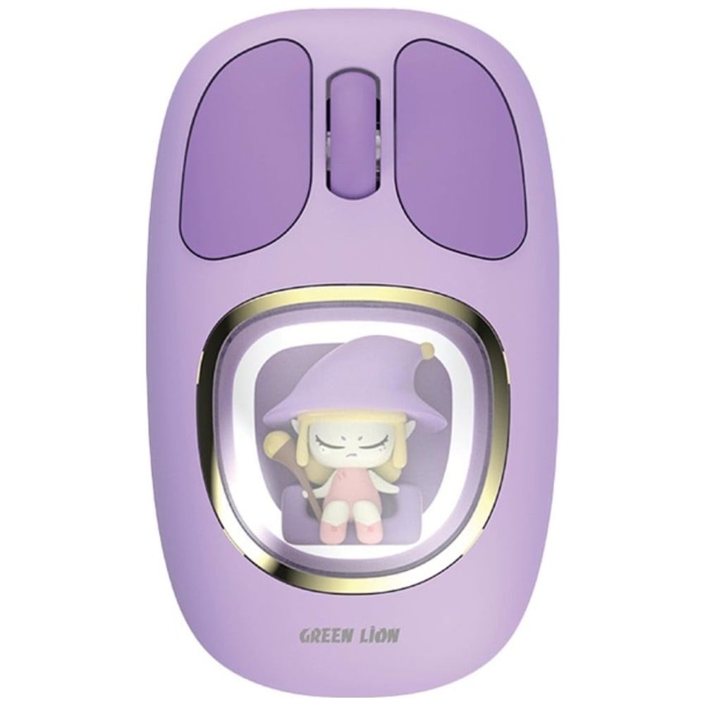 Green Lion Moosh Wireless Mouse - Connects to 3 Devices - 1200 DPI - Purple – 8,000 IQD Iraq