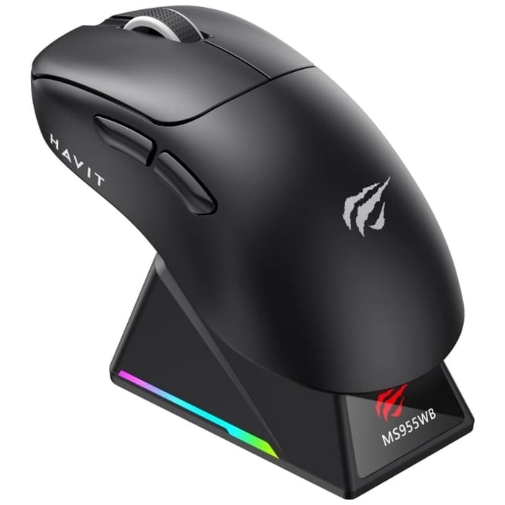 Havit Havit MS955WB Wireless Mouse - 2.4G - Rechargeable Battery - Silent Switches - 2400 DPI - Black 2400 DPI – 69,250 IQD Iraq