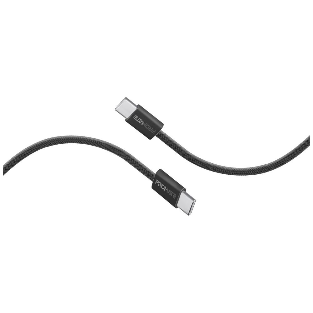 Promate Promate USB-C to USB-C Charging Cable - 60W - 1.2m - Black 60W, 1.2m – 15,000 IQD Iraq