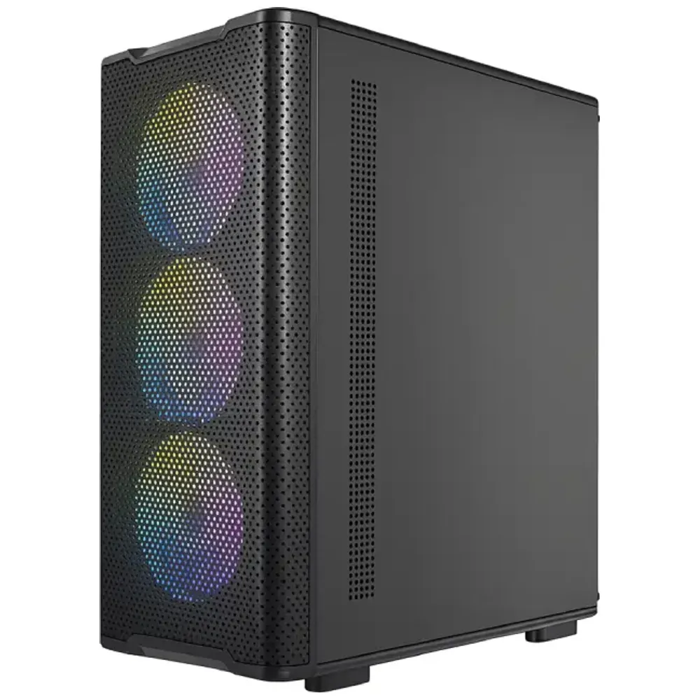 Antec VX310 - Gaming Case - ARGB - 4 Fans - Black – 60,500 IQD Iraq