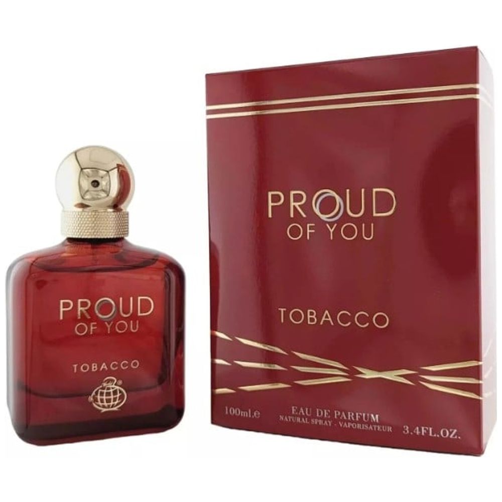 Proud of You Tobacco from Fragrance World for Unisex - Eau de Parfum, 100 ml