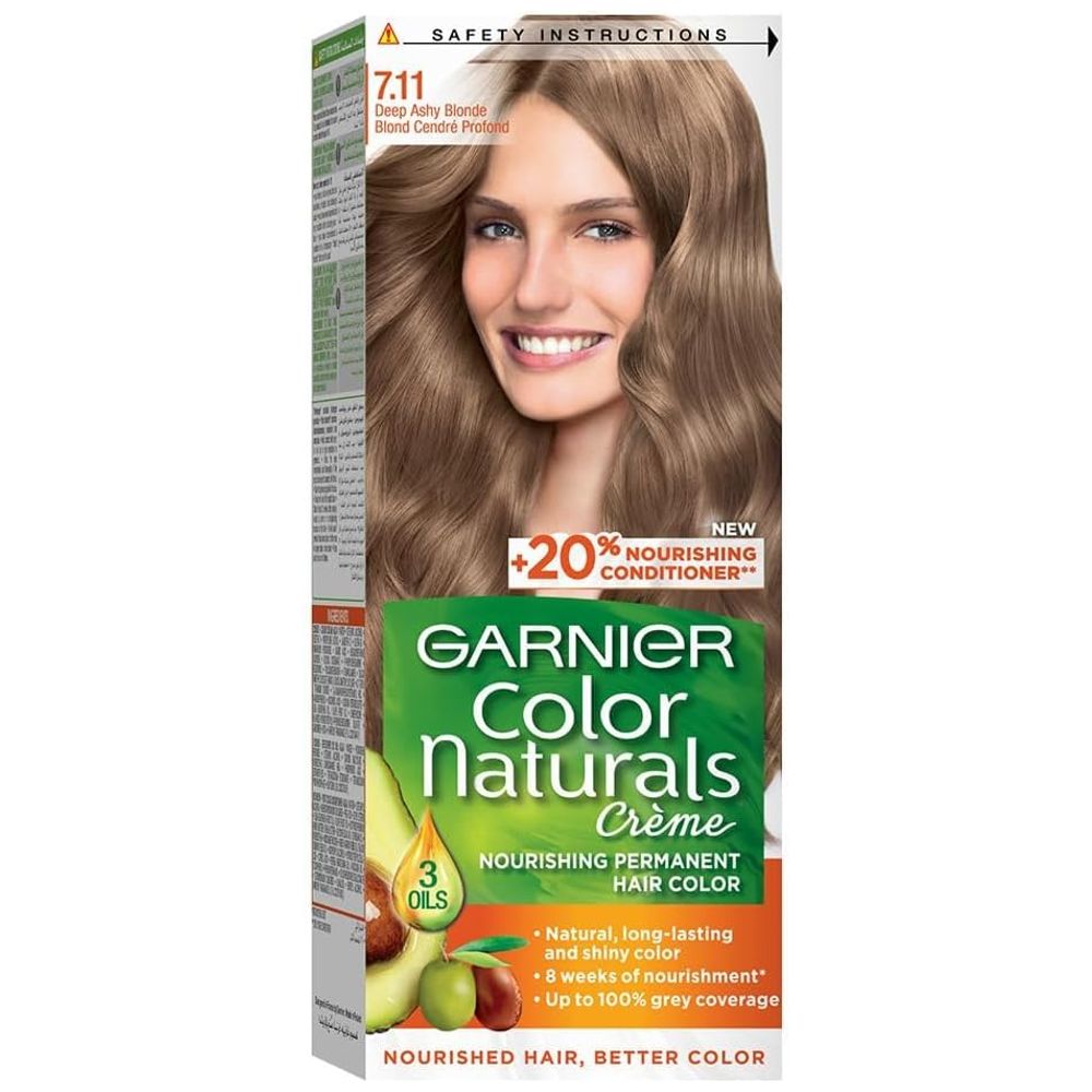 Garnier Color Naturals Creme - 7.11 Deep ashy blonde