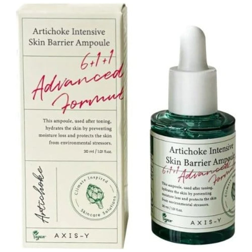 Axis-Y أمبولة حاجز جلدي مكثف بالخرشوف، 30 ml