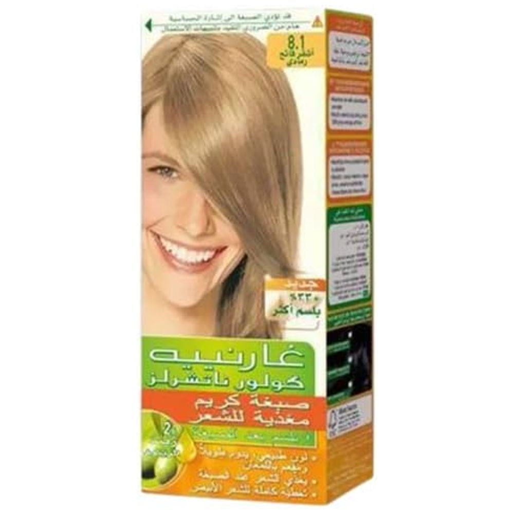 Garnier Color Naturals Creme - 8,1 Light ash blonde