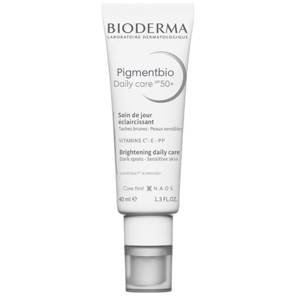 Bioderma PigmentBio كريم النهار المشرق المضاد للبقع +50، 40 مل